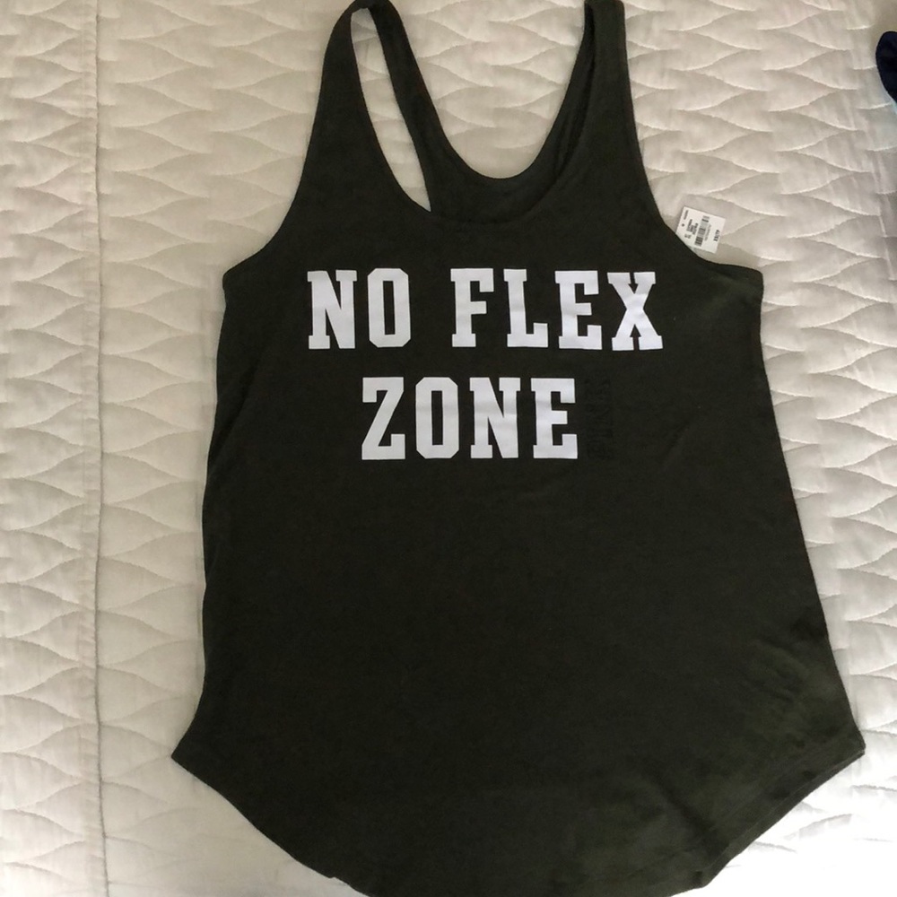 Pink workout tank top